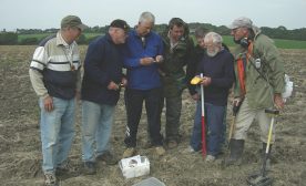 Metal detecting isn't a solitary "sport". It brings people together.