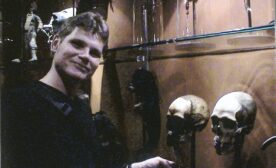 Author and the departed