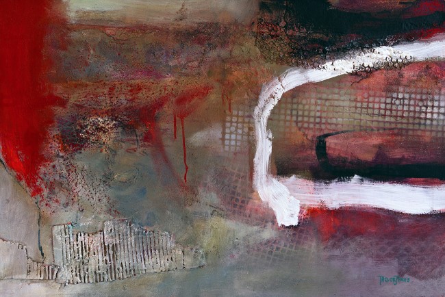 Who_s Got a Match, mixed media, 60 x 90 cm